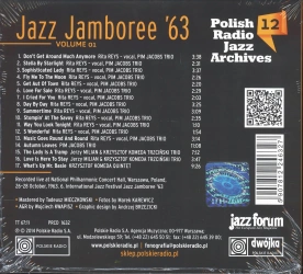 Polish Radio Jazz Archives Vol. 12 - Jazz Jamboree`63 Vol. 1 (Digipack)